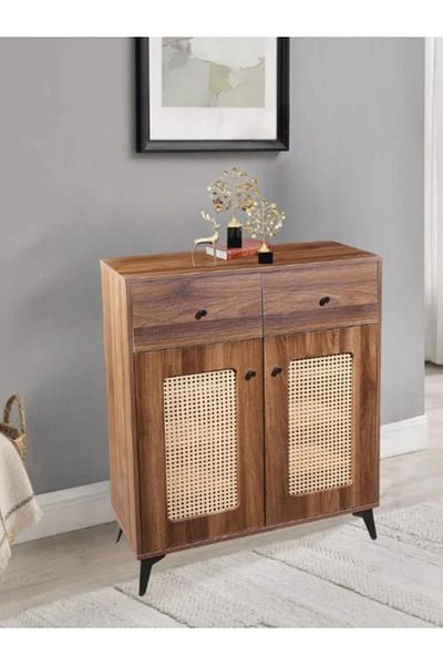 DEC4 Multi-purpose wardrobe with a modern design in different colors, size 80 cm