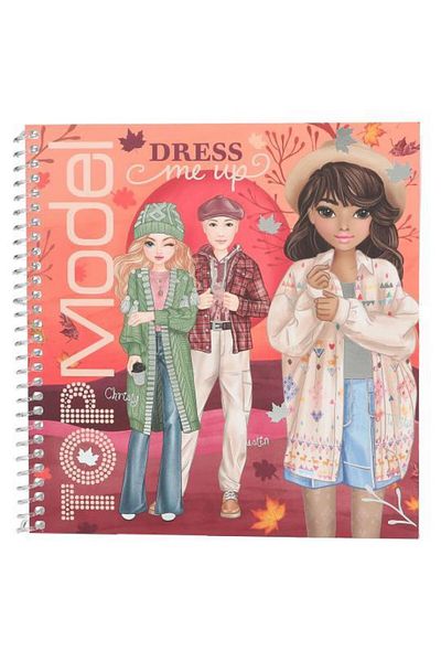 Top Model دفتر ملاحظات ملصق ملابس الخريف من Dress Me