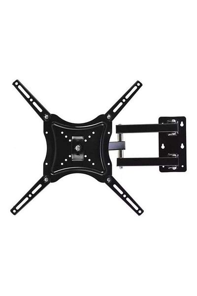 SIKS HDL-117B-2 TV Wall Mount, With Two Arms, Adjustable 14-55 Inch, Maximum 50 Kg, Black