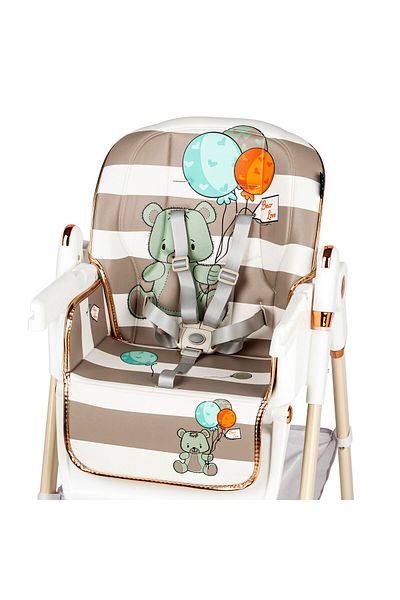 Juju Scaun de masa Juju Eat&Fun, Brown Bear