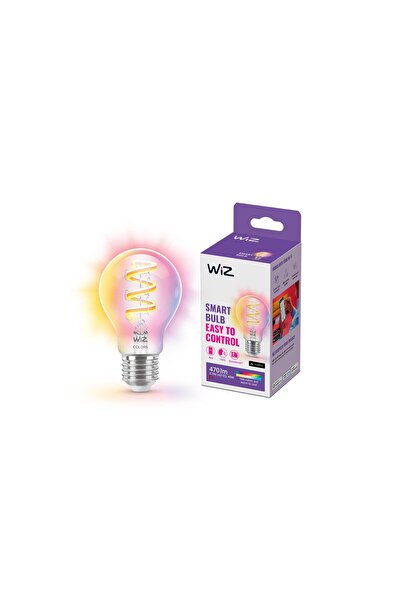 Wiz RGB Filament Şeffaf 40W A60 E27 Akıllı Ampul