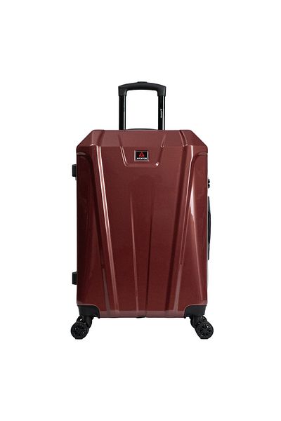 aventor Troler Mediu Av103, 67x43x25 Cm, Bagaj De Cală, Policarbonat, Folie De Protectie, Tsa, Grena