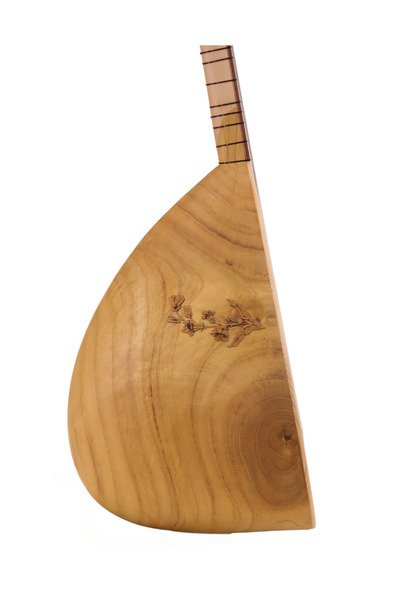 tellicalgiyapim Telli Çalgı Yapım Kısa Sap Oyma Dut Çiçek Motifli 40 Tekne Pr...