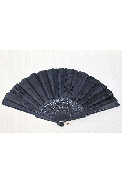 Store Plastik Siyah Yelpaze 23 Cm
