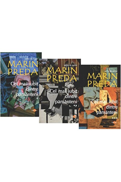 Editura Cartex Cel mai iubit dintre pamanteni (3 volume), Marin Preda