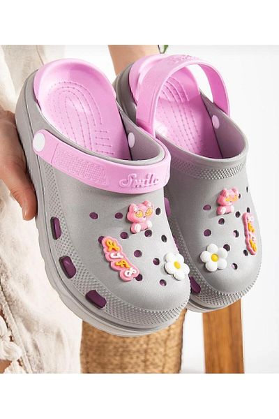 Seha Women's Light Comfortable Sole Removable and Washable Platform Sole Closed Front Slippers