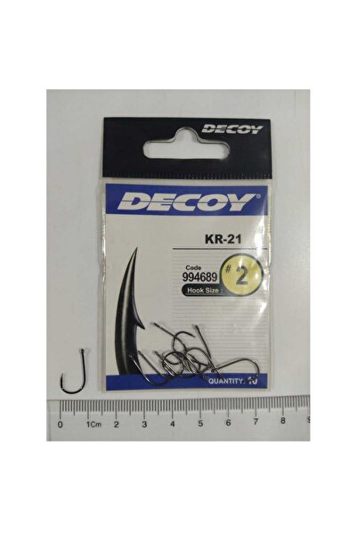 Decoy KR-21 Black Nickel Japon İğne No : 2
