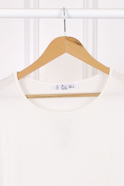 İmajButik Ecru Zero Sleeve Undershirt Tunic
