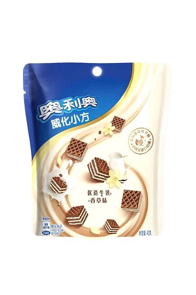 Oreo Wafers, Vanilla and Milk Flavor, 42g
