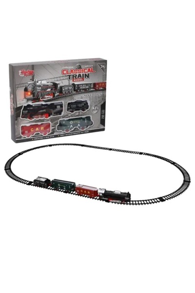 Vardem Oyuncak Işıklı Ve Sesli Classic Model 23 Parça Tren Set - Kutulu