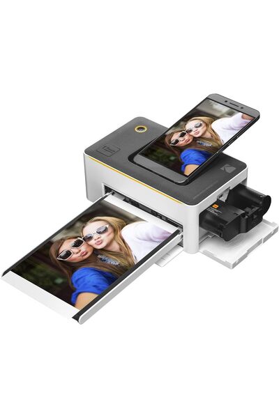 Kodak Dock Premium 4x6” Portable Instant Photo Printer, Bluetooth Edition | Full Color Photos, 4Pa