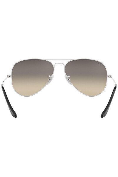 Ray-Ban Ray-Ban Aviator RB3025 003/32 – Γυαλιά ηλίου, ασημί, γκρι ντεγκραντέ φακοί, μέγεθος 58