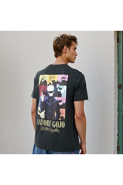 FAV Satoru Goju Print Crew Neck T-shirt