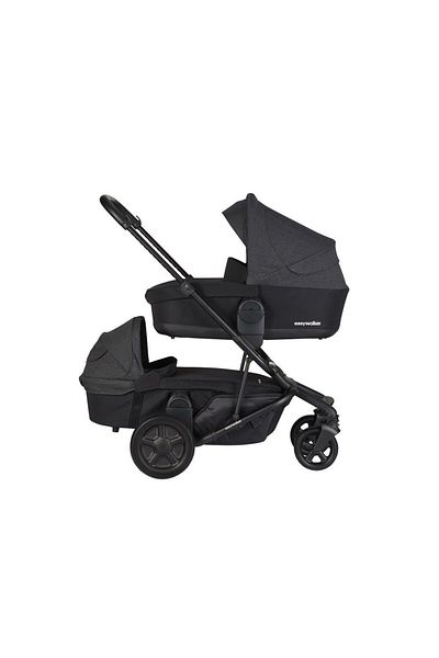 Easywalker Twin Pram Harvey2 Night Black