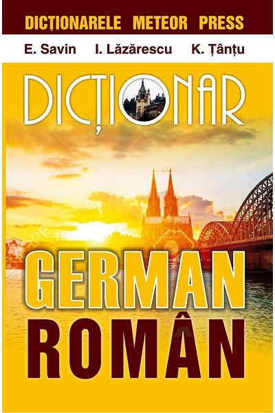 Editura Meteor Press German-Romanian dictionary, E. Savin