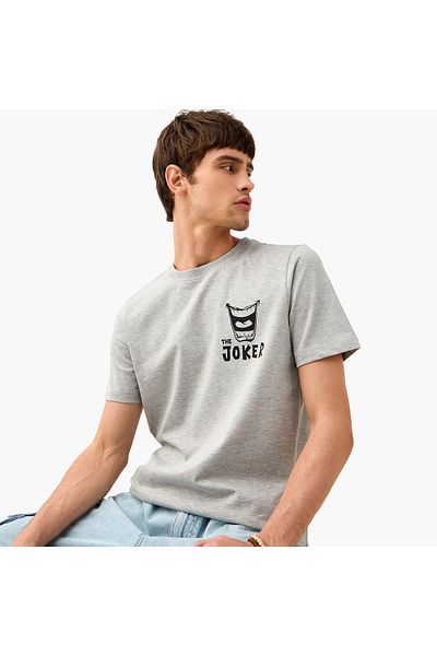 FAV The Joker Print Crew Neck T-shirt