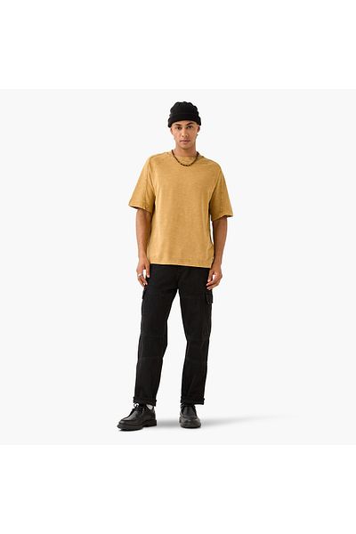 Lee Cooper Panelled T-shirt with Crew Neck