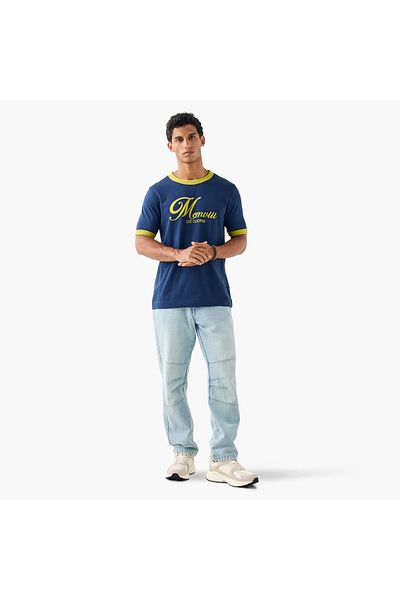 Lee Cooper Panelled Jeans with Pockets
