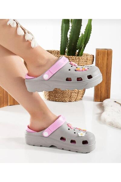 Seha Women's Light Comfortable Sole Removable and Washable Platform Sole Closed Front Slippers