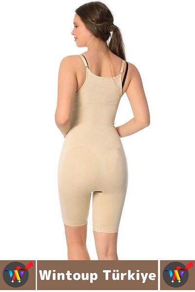 Wintoup Special Model Abdominal Waist Recovery Tightening Removable Strap Zippered Full Size Corset with Hooks