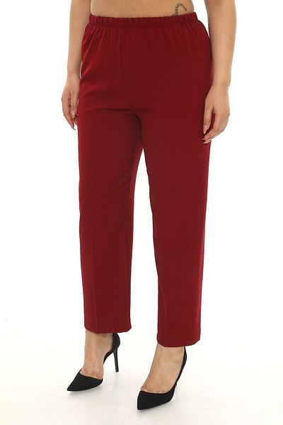 Butik Women's Pocketless Elastic Double Fabric Trousers 3 Pieces of Trousers Choose What You Want 500, Tl