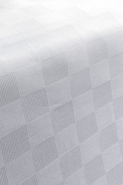 Cottonest 100% Cotton Couple Square Pattern White Pi̇Ke - Hotel Pi̇Ke