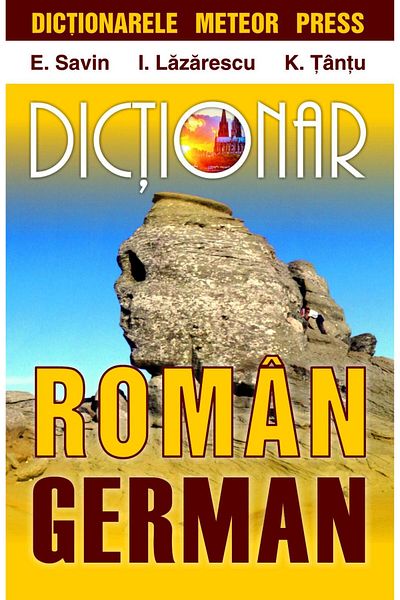 Editura Meteor Press Romanian-German dictionary, E. Savin