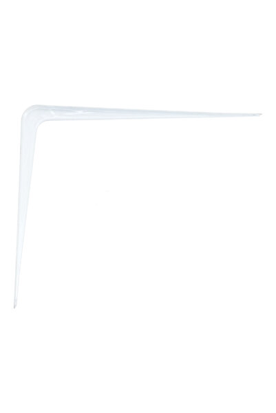 ACE Heavy-Duty Decorative L-Shaped Shelf Bracket White 5 x 6inch