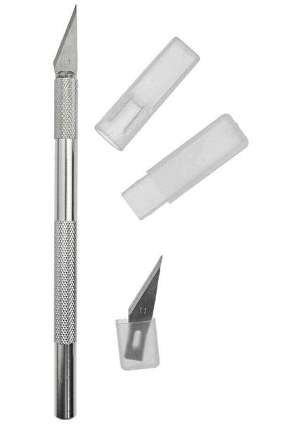 DUCK HOBY Kretuar Bıçağı, Hassas Kesim Bıçağı 5 Ad. Yedek Bıçak, Falçata - Ma...