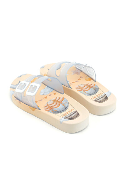 GEZER Kadın Yazlık Airblow Islak Zemine Uygun Rahat Taban Ev Banyo Havuz Plaj Günlük Terlik