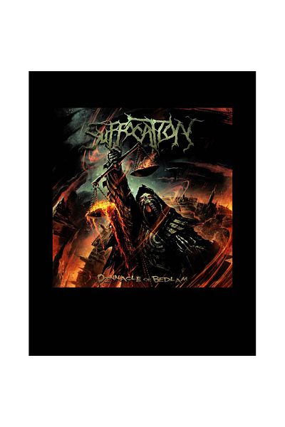 Z zepplin Suffocation Pinnacle of Bedlam Large Back Patch Patch