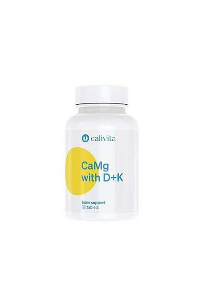 Calivita Complex de calciu cu magneziu și vitamine D+K (30 de comprimate) - Calivita
