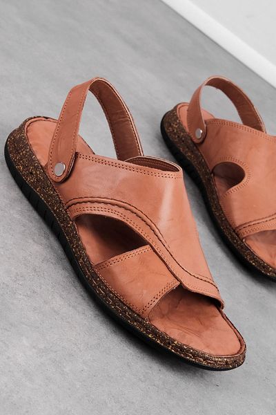PATRON SHOES Ανδρικές παντόφλες από γνήσιο δέρμα