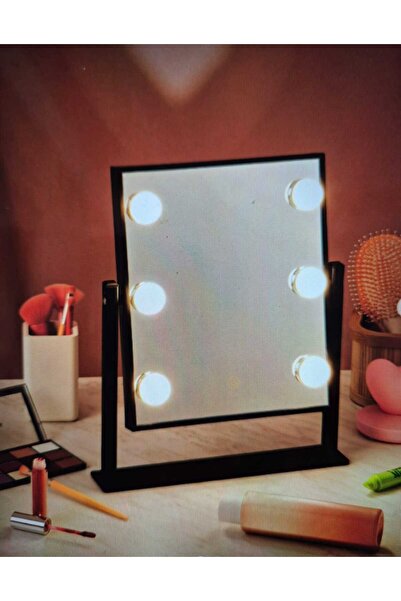 Genel Markalar 6 LED'li Kulis Makyaj Aynası 3 Farklı LED Rengiyle