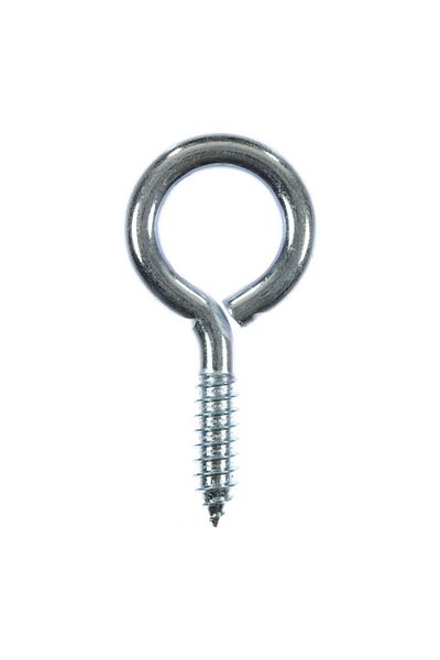 ACE 2-Piece Zinc-Plated Steel Screw Eye Silver