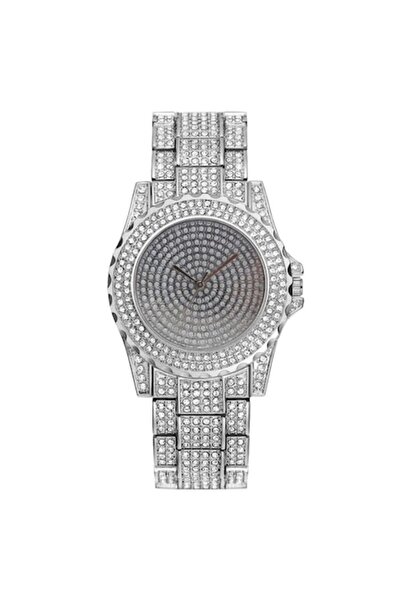 Tessero - Ceas rotund analogic, mecanism cu cuarț, inserții de zirconiu, plac...