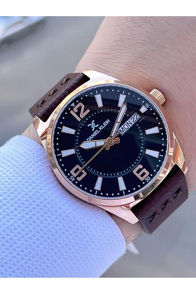 Daniel Klein Men's Wristwatch Vs.Blkt.0420