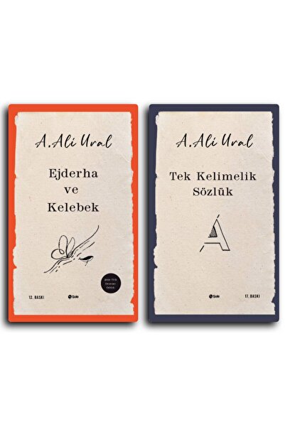 Şule Yayınları Ali Ural Deneme (Ejderha ve Kelebek - Tek Kelimelik Sözlük)