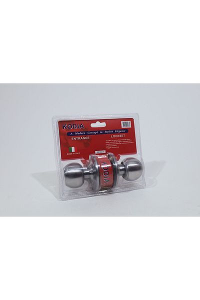 Generic KODIA 60mm Knob Lockset - Satin Chrome