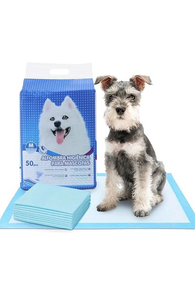Sofia Concept Set de 50 Covorase Absorbante pentru Caini si Pisici, Antibacterian,60×60 cm, M