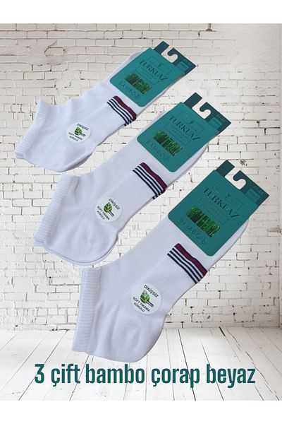TURKUAZ SOCKS Booties Bamboo Seamless Socks 3 Pairs
