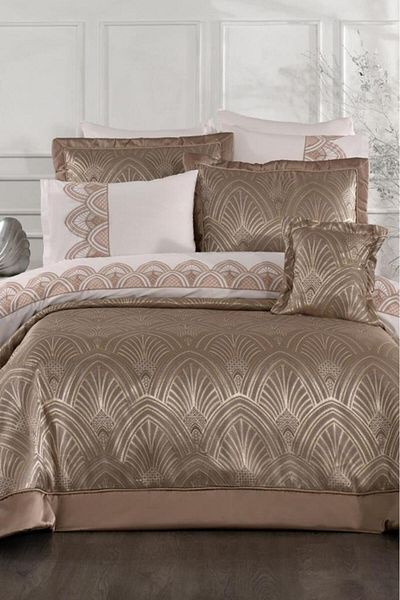 Çeyiz Diyarı Artes 10 Piece Dowry Set Mink