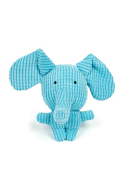 NO BRAND Jucarie pentru caini din plus, in forma de elefant, rezistenta la muscatura, cu sunet squeaky