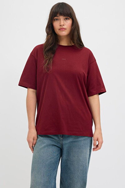 Jack & Jones Γυναικείο μινιμαλιστικό μπλουζάκι με λογότυπο JJXX με κοντομάνικο - Andrea