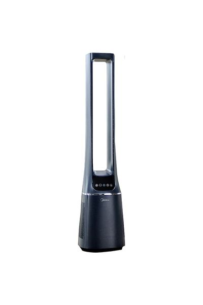 Midea Ventilator turn purificator de aer AMS150-PBW, WiFi inteligent, telecomandă, filtru HEPA H13, mod ION