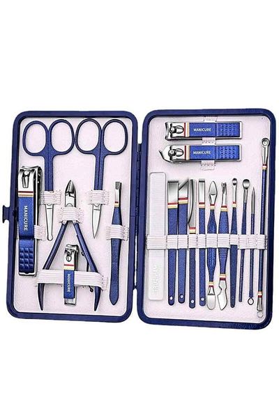 gaman 19 Pieces Professional Manicure Set Hand Feet Care