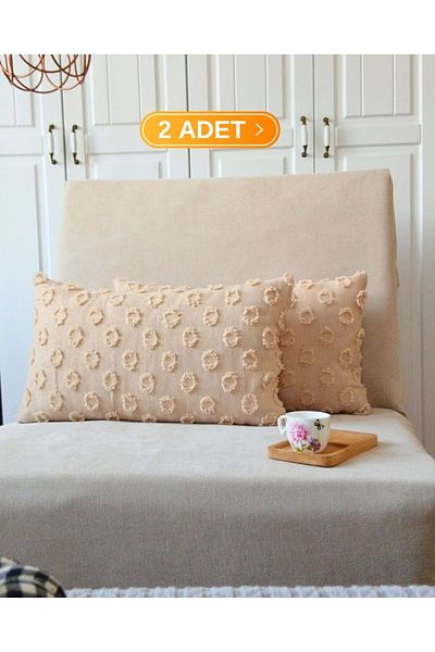 ARVA Home Luxury Διακοσμητικό Μαξιλαροθήκη με Γούνινο Μαξιλάρι Άνετη Μαξιλαροθήκη Καναπέ Προσαρμοσμένη Σχεδίαση 50x30