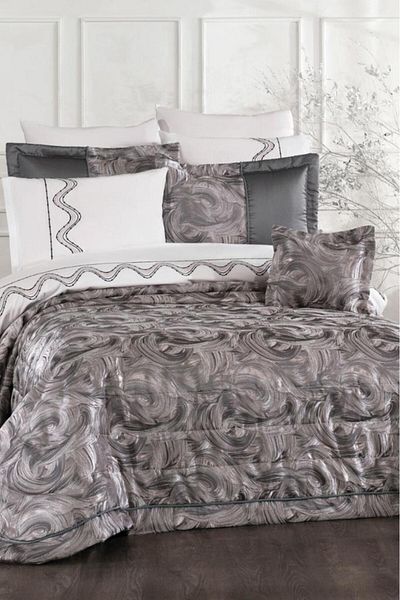 Çeyiz Diyarı İrida 10 Piece Dowry Set Gray