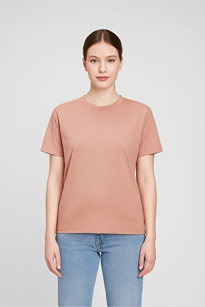 MARKAPIA WOMAN Women's 100% Cotton Basic T-Shirt