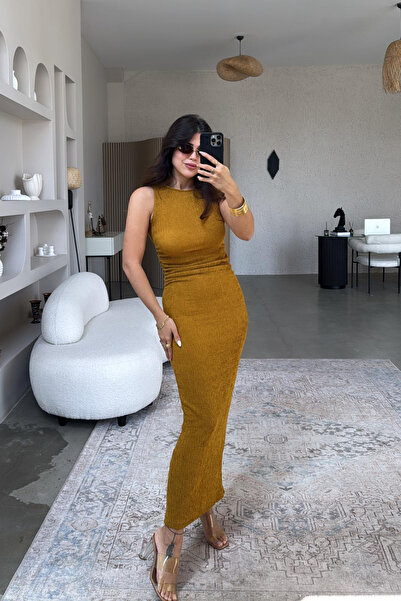 Paw Garage Γυναικείο φόρεμα Liana Bürümcük Maxi